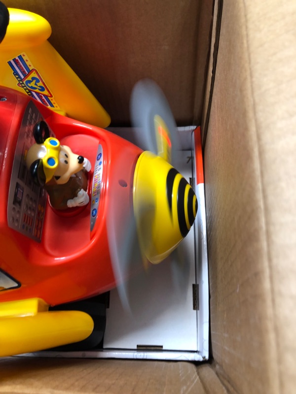 Photo 1 of Kiddieland Disney Mickey Mouse Plane Light & Sound Activity Ride-On