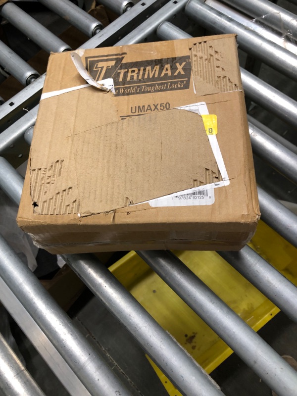 Photo 2 of Trimax UMAX50 Premium Die-Cast Dual Purpose Coupler Lock