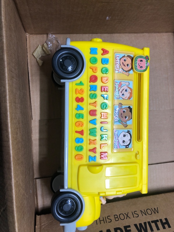 Photo 3 of CoComelon Musical Learning Bus, Number and Letter Recognition, Phonetics, Plays ABCs and Wheels on the Bus, Officially Licensed Kids Toys for Ages 18 Month, Gifts and Presents by Just Play