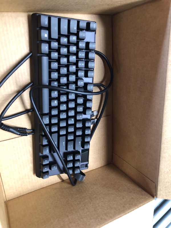 Photo 1 of Apex Pro TKL Wired Mechanical OmniPoint Adjustable Actuation Switch Gaming Keyboard with RGB Backlighting