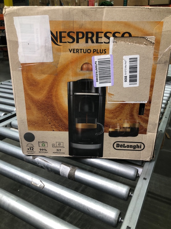 Photo 3 of Nespresso Vertuo Pop+ Deluxe Coffee and Espresso Machine by De'Longhi, Silver