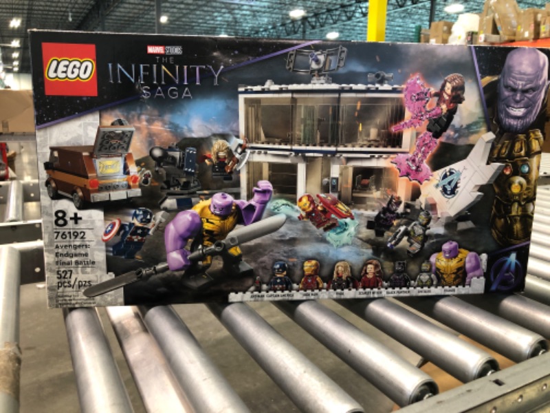 Photo 3 of LEGO Marvel Avengers: Endgame Final Battle 76192 Collectible Building Kit; Battle Scene at The Avengers’ Compound; New 2021 (527 Pieces) Standard Packaging