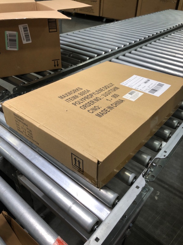 Photo 1 of MaxWorks 80854 Polypropylene Dolly-200-lb Capacity , Black