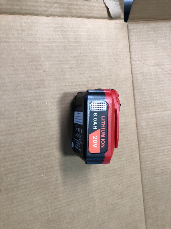 Photo 5 of Powerost V20 20V Lithium Battery: Replacement for Craftsman 20V Battery CMCB204 CMCB202 CMCB201 Cordless Drill Tools - 6Ah 20 Volt Max Battery Pack