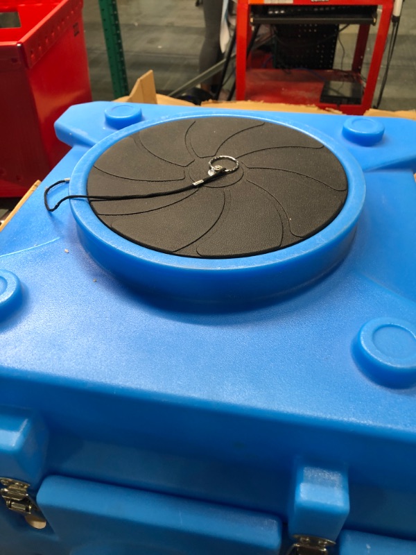 Photo 1 of CADPXS Shield-550 Negative Machine Airbourne Cleaner HEPA Scrubber Water Damage Restoration Equipment Air Purifier, Air Scrubbers 550 air scrubbers Blue