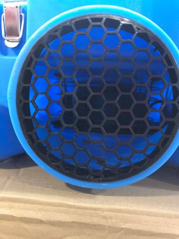 Photo 1 of CADPXS Shield-550 Negative Machine Airbourne Cleaner HEPA Scrubber Water Damage Restoration Equipment Air Purifier, Air Scrubbers 550 air scrubbers Blue