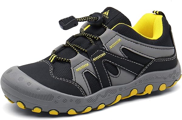 Photo 1 of Mishansha Boys Girls Hiking Shoes Mesh Knit Low Top Sneakers Outdoor Trekking Walking Climbing Running 

***SIZE 36 ***