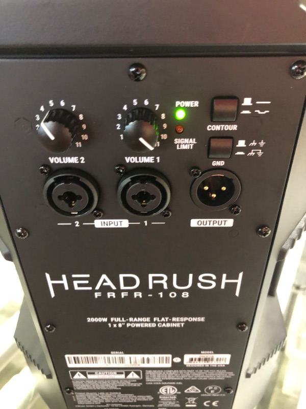 Photo 6 of HeadRush FRFR-108 | 2000W Full-Range Flat-Response Powered Guitar Cabinet