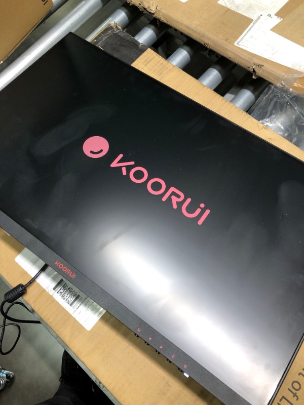 Photo 3 of KOORUI 24 Inch Computer Monitor -FHD 1080P Gaming Monitor 165Hz VA 1ms Build-in FreeSync, Compatible G-sync, LED Monitors with Ultra-Thin, HDMI X2 /DP, VESA Compatible, Tilt Adjustable, Eye Care 24E4
