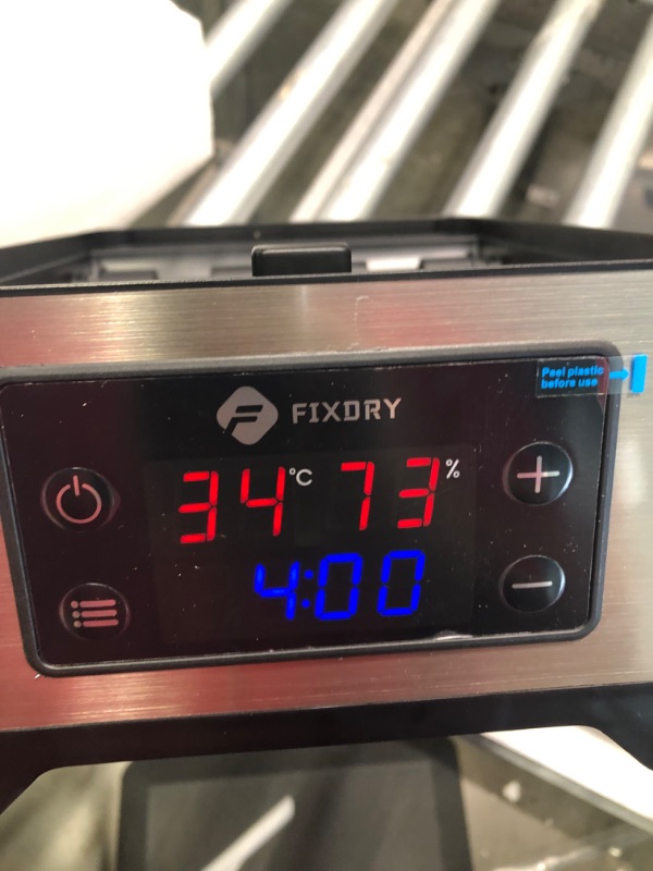 Photo 4 of FIXDRY 3D Printer Filament Dryer with Fan, 110W PTC Dehydrator Dryer Box Heated, Closed-Loop Constant Heating, Temperature Humidity Control, 2 Spool Compatible with 1.75mm, 2.85mm, 3.00mm