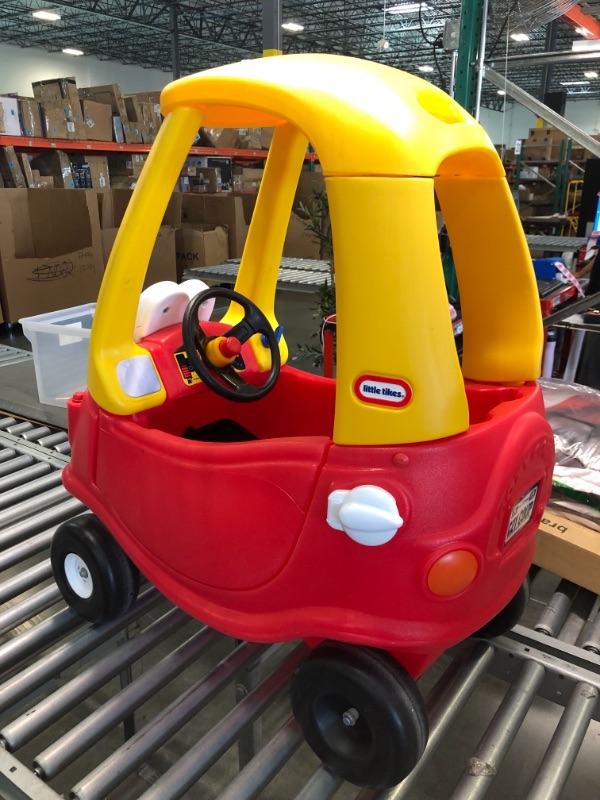 Photo 2 of Little Tikes Cozy Coupe 30th Anniversary Car, Non-Assembled, Standard Packaging, Multicolor , 29.5 x 16.5 x 33.5 inches
