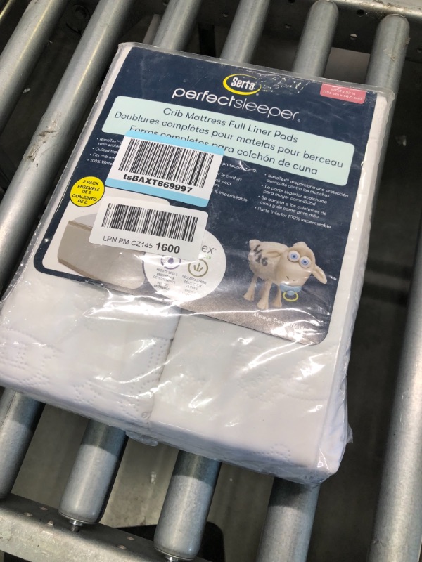 Photo 1 of Serta Perfect Slumber Dual Sided Crib and Toddler Mattress - Waterproof - Hypoallergenic - Premium Sustainably Sourced Fiber Core -GREENGUARD Gold Certified...
