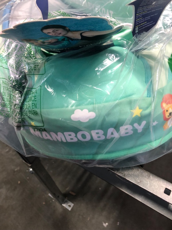 Photo 1 of Mambobaby Baby Non Inflatable Swimming Float, Baby Swimming Pool Floats with Canopy for Aged 3-24 Months
