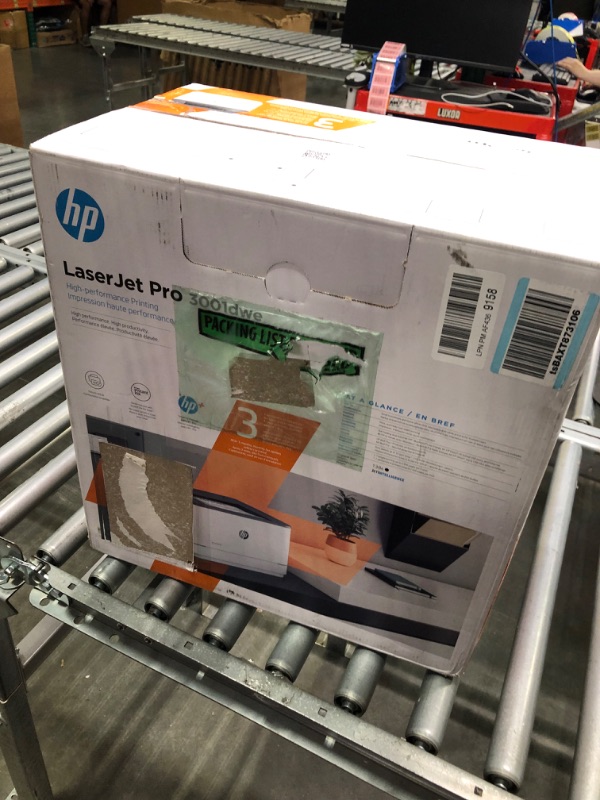 Photo 2 of HP LaserJet Pro 3001dw Wireless Black & White Printer