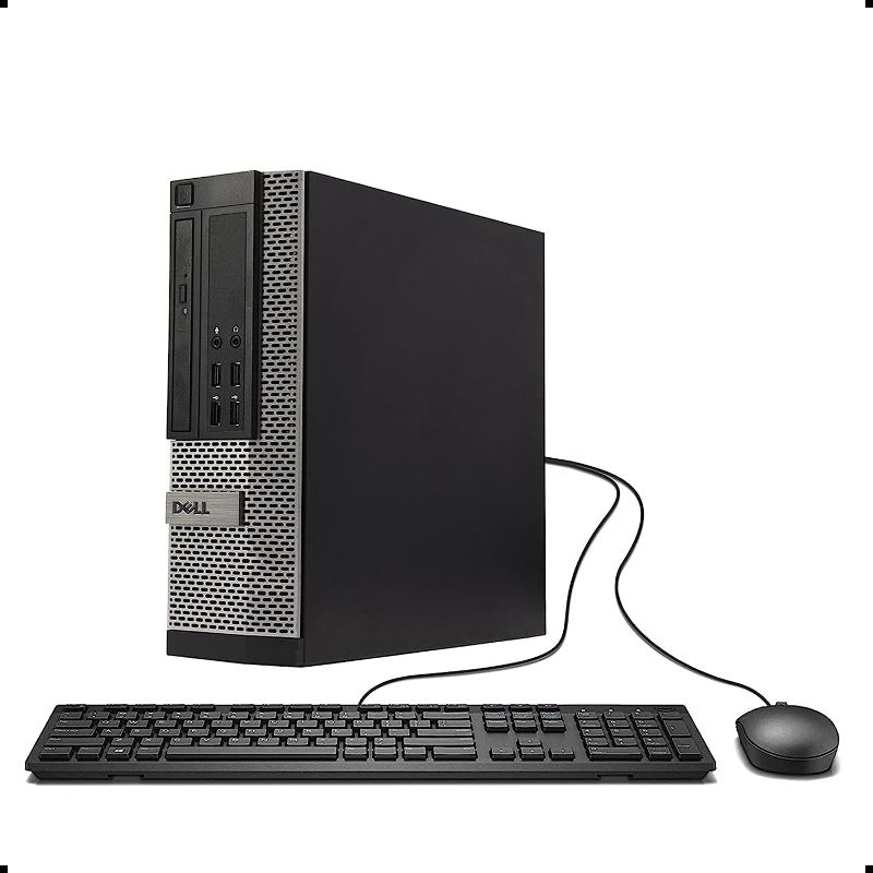 Photo 1 of DELL Optiplex 790 SFF Small Form Factor Business Desktop Computer PC (Intel Dual Core i3 CPU 3.3GHz, 4GB DDR3 Memory, 500GB HDD, DVDRW, Windows 10 Professional) (Renewed)']
