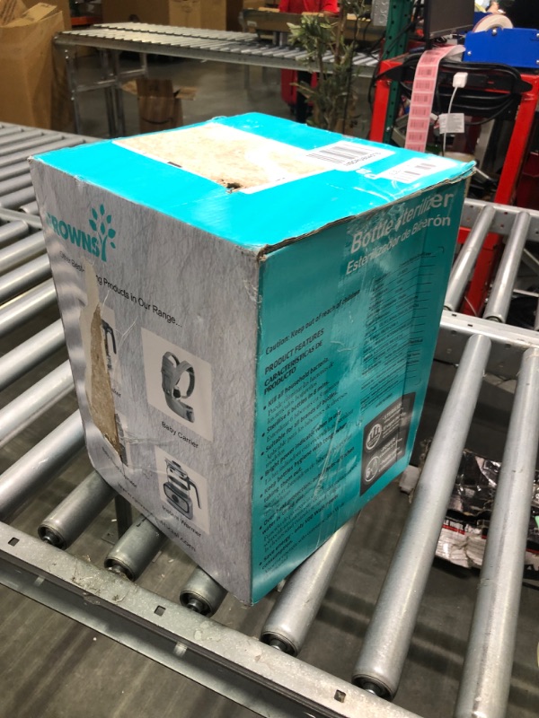 Photo 1 of Bottle Sterilizer, Little Bo Baby Bottle Electric Steam Sterilizer, Steam Sterilization for Baby Bottles, Highest Capacity, Any Brand Universal Fit
