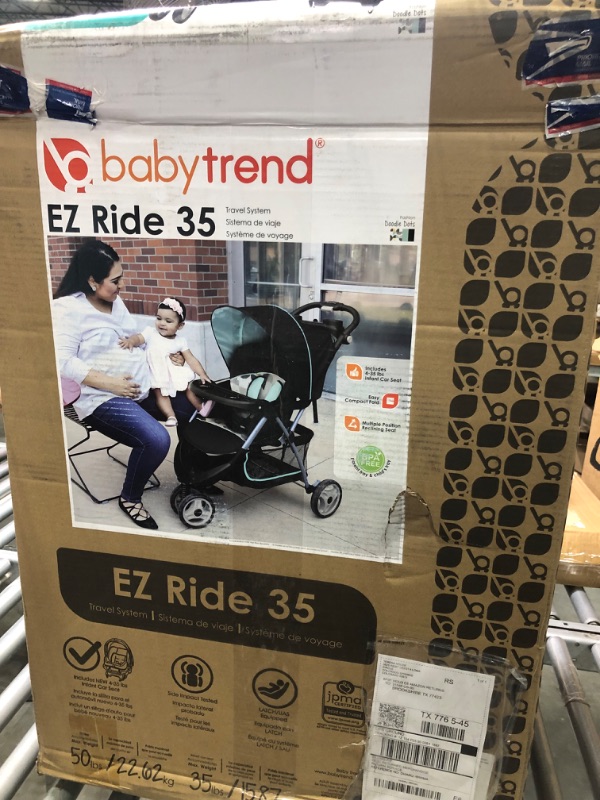 Photo 2 of Baby Trend EZ Ride 35 Travel System, Doodle Dots
