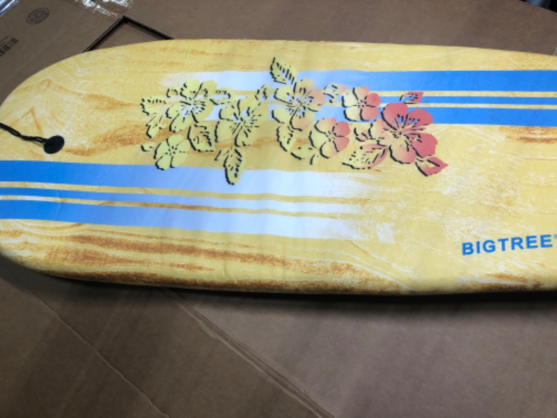 Photo 3 of BIGTREE Bodyboard Kickboard Surfing Boards Wake Board Pool 41" Hawaii