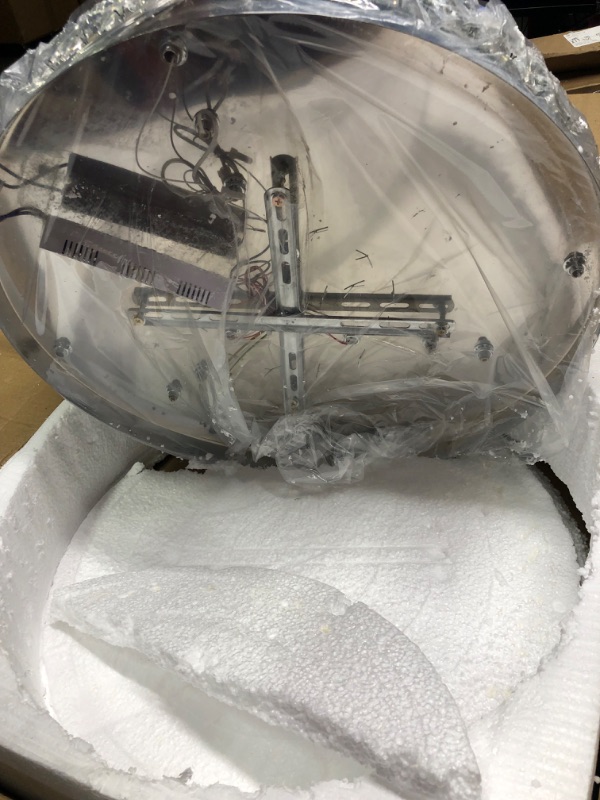Photo 1 of 3 tiered crystal chandelier