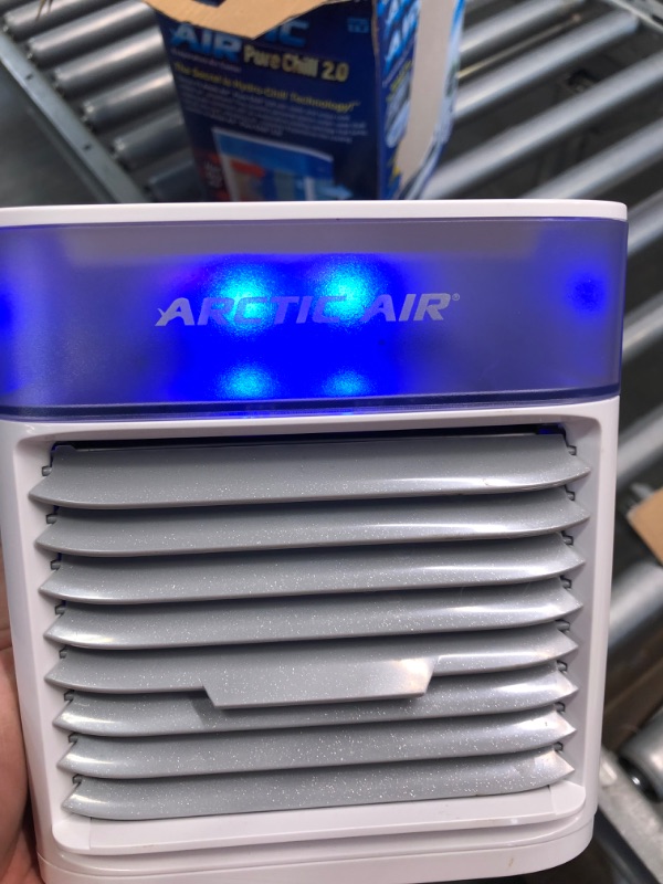 Photo 3 of Arctic Air Pure Chill 2.0 Evaporative Air Cooler by Ontel - Powerful, Quiet, Lightweight and Portable Space Cooler with Hydro-Chill Technology For Bedroom, Office, Living Room & More
