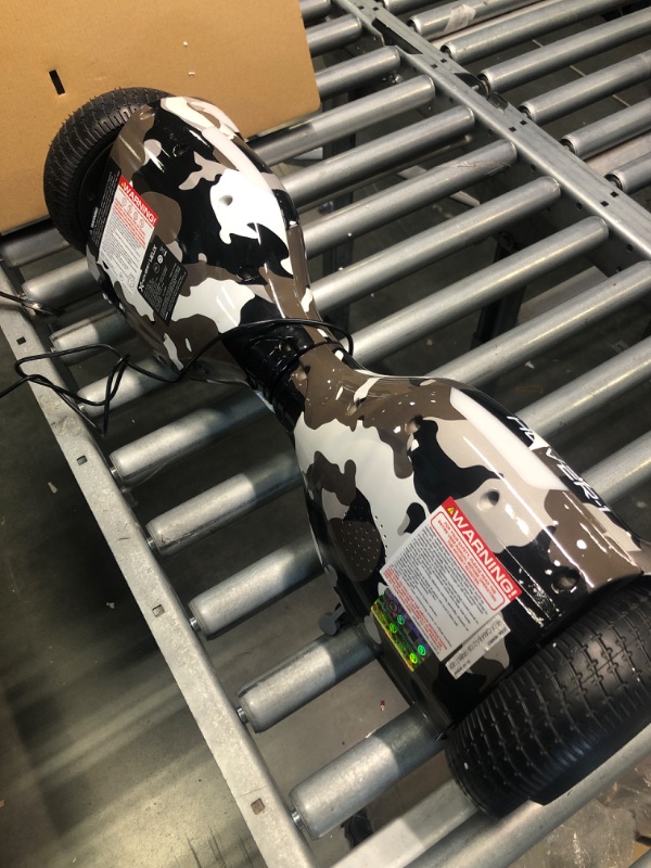 Photo 1 of Hover-1 Helix Electric Hoverboard | 7MPH Top Speed, 4 Mile Range, 6HR Full-Charge, Built-in Bluetooth Speaker, Rider Modes: Beginner to Expert Hoverboard Camo