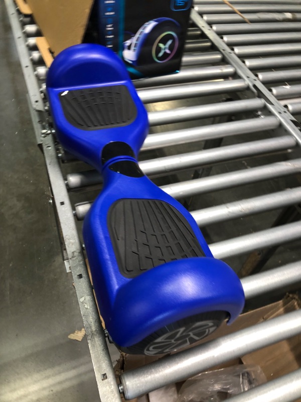 Photo 3 of Hover-1 Matrix Electric Self-Balancing Hoverboard with 6.5” LED Tires, Color-Changing Fender Lights, Dual 150W Motors, 7 mph Max Speed, and 3 Miles Max Range