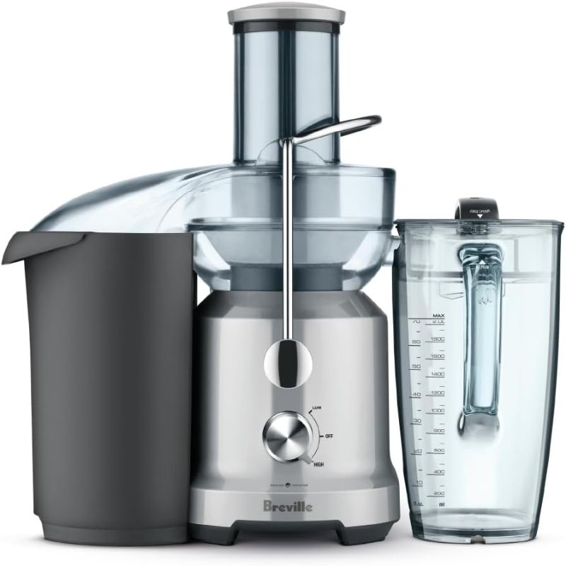 Photo 1 of Breville Juice Fountain Cold Juicer, Silver, BJE430SIL
