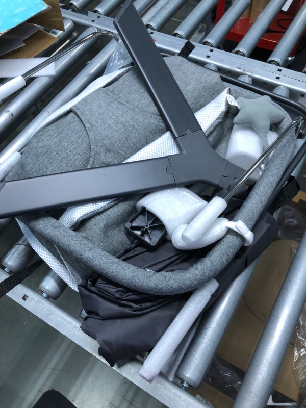 Photo 1 of Baby Delight Alpine Deluxe Portable Bouncer, Infant, 0 – 6 months, Charcoal Tweed