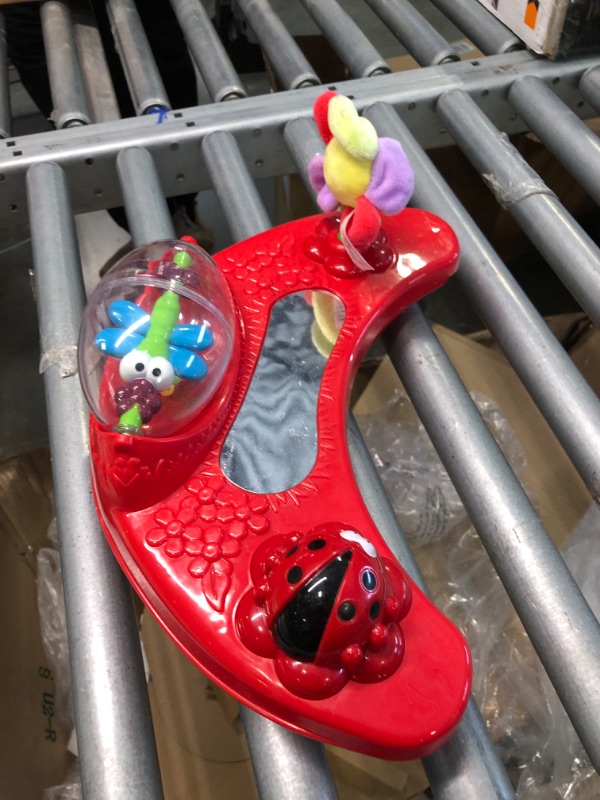 Photo 1 of Delta Children Lil Play Station 4-in-1 Activity Walker - Rocker, Activity Center, Bouncer, Walker - Adjustable Seat Height - Fun Toys for Baby, Sadie the Ladybug
