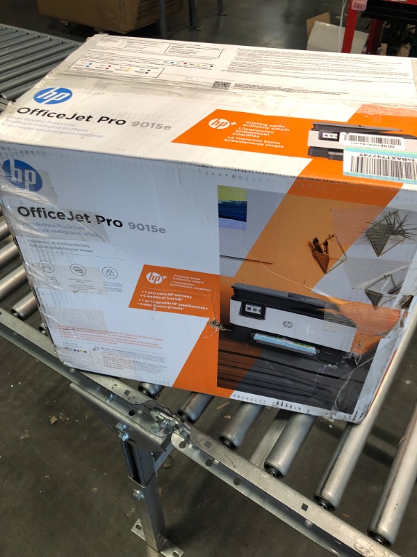 Photo 5 of HP OfficeJet Pro 9015e Wireless Color All-in-One Printer with bonus 6 months Instant ink with HP+ (1G5L3A),Gray