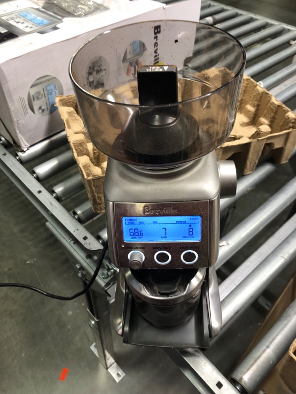 Photo 1 of Breville Smart Grinder Pro Coffee Bean Grinder, Brushed Stainless Steel, BCG820BSS, 2.3
