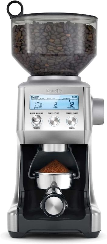 Photo 1 of Breville Smart Grinder Pro Coffee Bean Grinder, Brushed Stainless Steel, BCG820BSS, 2.3

