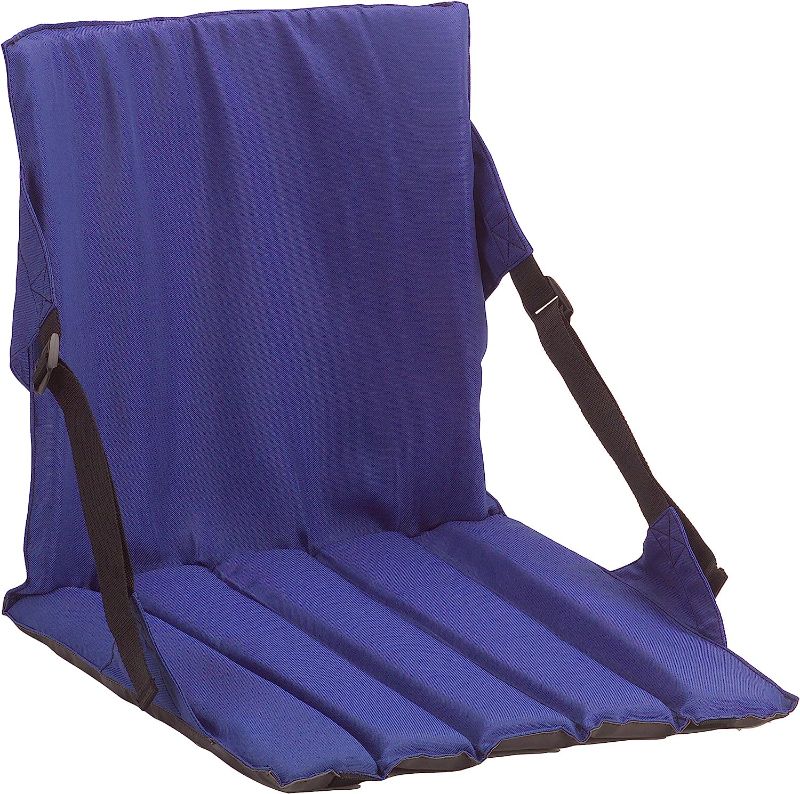 Photo 1 of Coleman Portable Stadium Seat Cushion | Lightweight Padded Seat for Sporting Events and Outdoor Concerts | Bleacher Cushion with Backrest