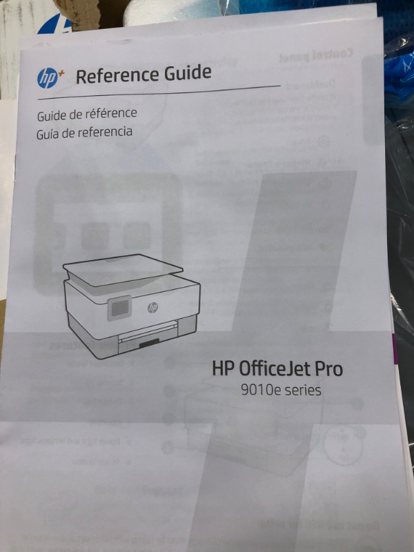 Photo 5 of HP OfficeJet Pro 9018e Wireless Color All-in-One Printer with Bonus 6 Months Instant Ink with HP+ (1G5L5A)