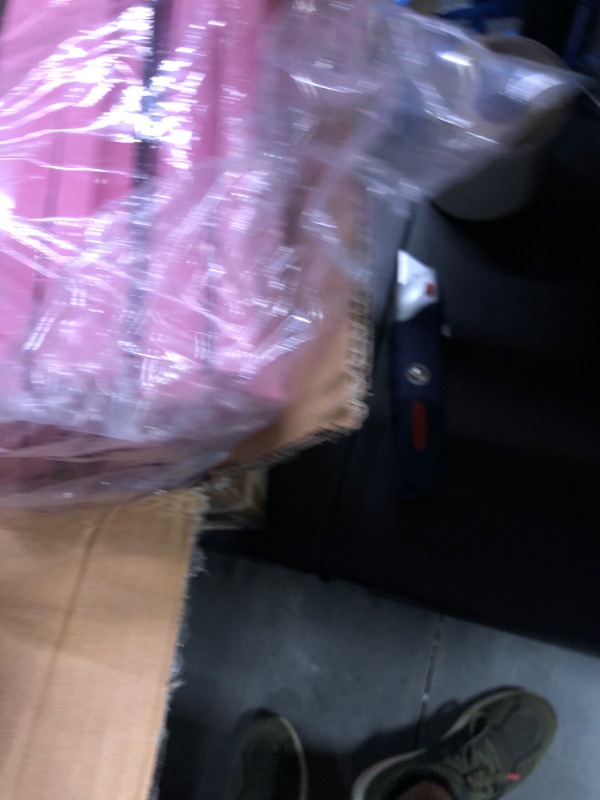 Photo 1 of mahjong pink foldable table