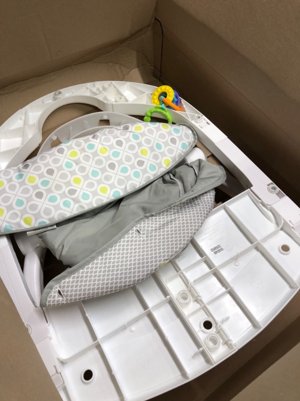 Photo 1 of Fisher-Price Portable Baby Chair Sit-Me-Up Floor Seat With Developmental Toys & Machine Washable Seat Pad, Honeydew Drop
