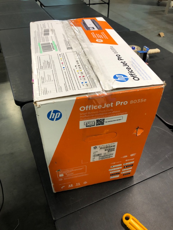 Photo 2 of HP OfficeJet Pro 8035e Wireless Color All-in-One Printer (Basalt) up to 12 months Instant Ink with HP+ (1L0H6A)