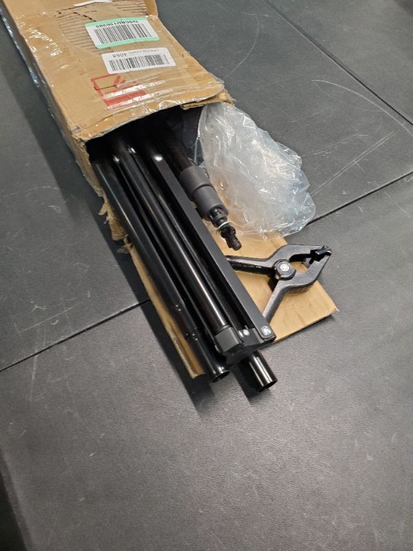 Photo 1 of SLOW DOLPHIN Photo Video Studio 10Ft Adjustable Backdrop Support System Kit Background Stand with Carry Bag