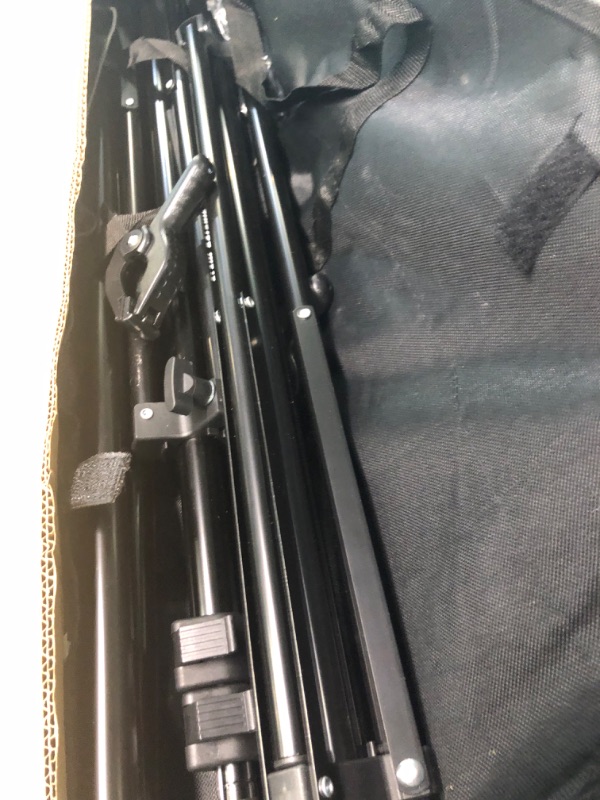 Photo 1 of SLOW DOLPHIN Photo Video Studio 10Ft Adjustable Backdrop Support System Kit Background Stand with Carry Bag