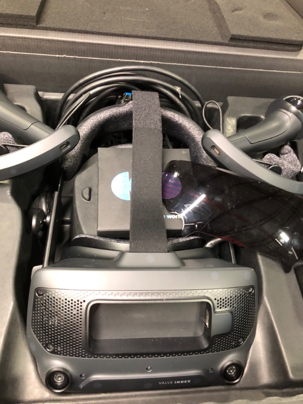 Photo 9 of Valve Index Full VR Kit (Latest Release) (Includes Headset, Base Stations, & Controllers)