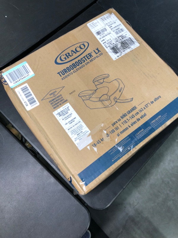 Photo 1 of Graco® TurboBooster® LX Backless Booster with Affix Latch | Backless Booster Seat for Big Kids Transitioning to Vehicle Seat Belt, Rio