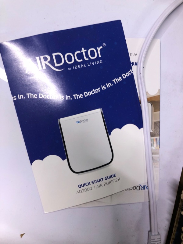 Photo 3 of AIRDOCTOR AD2000 4-in-1 Air Purifier for Small & Medium Rooms with UltraHEPA, Carbon & VOC Filters Air Quality Sensor Automatically Adjusts Filtration Removes Particles 100x Smaller Than HEPA Standard