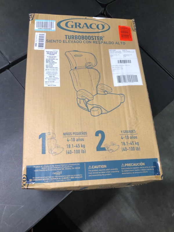 Photo 1 of Graco TurboBooster Highback Booster Seat, Glacier