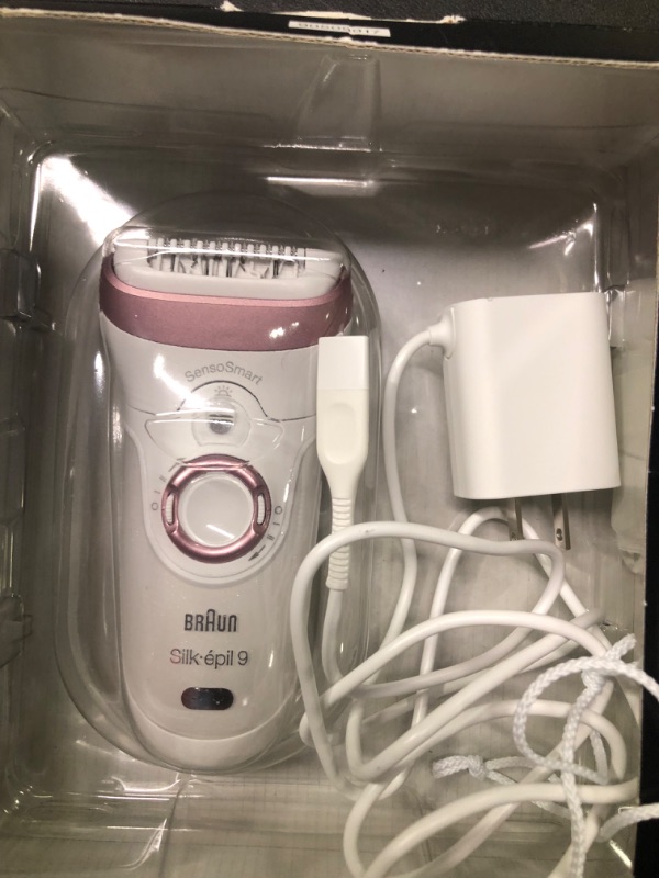 Photo 3 of Braun Epilator Silk-épil 9 9-720, Hair Removal for Women, Wet & Dry, Womens Shaver & Trimmer, Cordless, Rechargeable Silk-epil 9-720