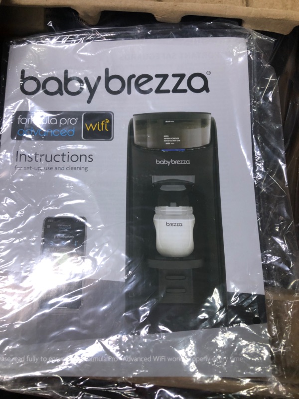 Photo 3 of Baby Brezza Formula Pro Mini Baby Formula Maker – Small Baby Formula Mixer Machine Fits Small Spaces and is Portable for Travel– Bottle Makers Makes The Perfect Bottle for Your Infant On The Go Advanced, WiFi