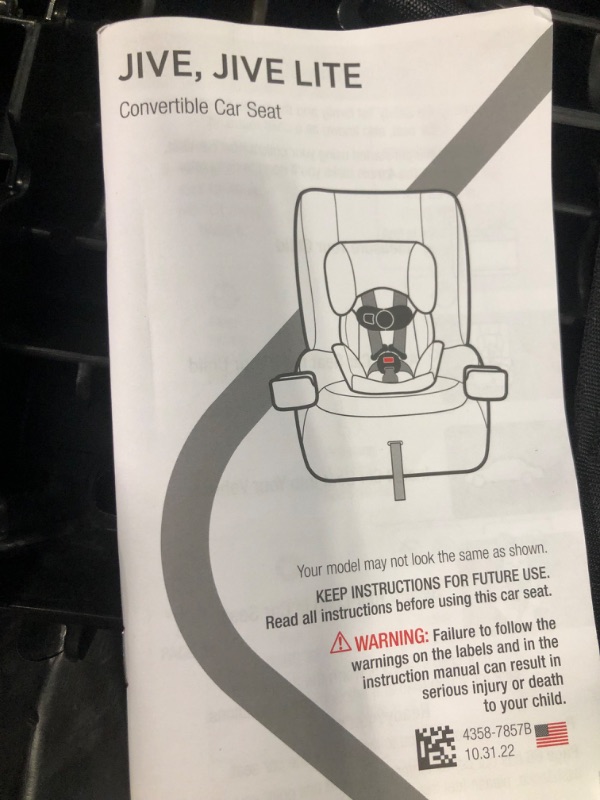 Photo 1 of Safety 1st Jive 2-in-1 Convertible Car Seat,Rear-facing 5-40 pounds and Forward-facing 22-65 pounds, Night Horizon