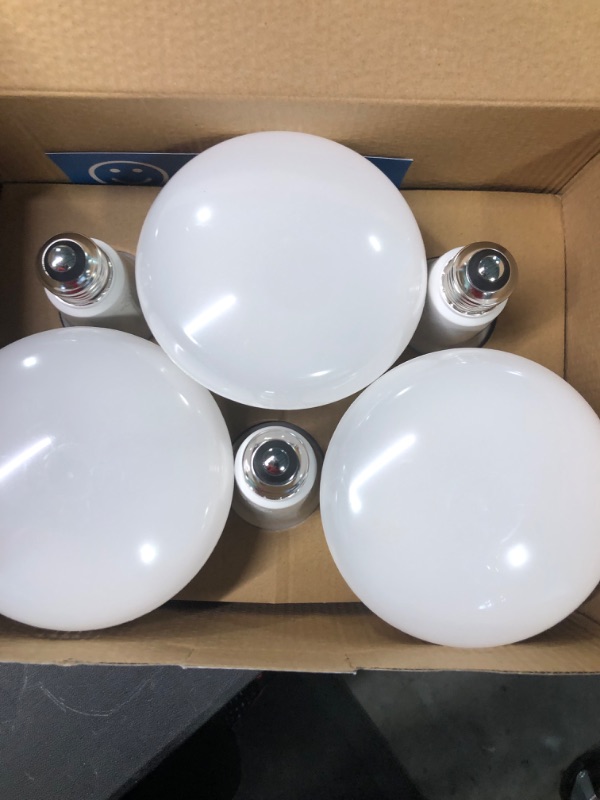 Photo 4 of Sunco BR40 Light Bulb, LED Indoor Flood Light, Dimmable, 4000K Cool White, 1400 LM, E26 Base, Recessed Can Light, High Lumen, Flicker-Free - UL & Energy Star 6 Pack, 100W Equivalent 17W 4000k Cool White 6 Count (Pack of 1)