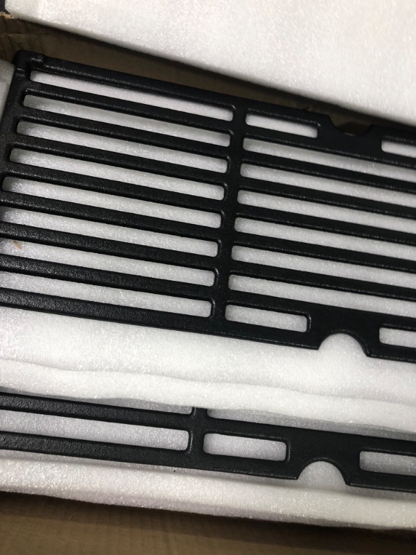 Photo 4 of 18 Inch Grill Grates for Charbroil Performance 4 Burner 463377017, 463347017, 463376018P2, 463376117, 463377117, 463673617 475 Cart Liquid Propane Gas Grill, 5 Burner 463347519 Cooking Grid Parts 18 x 25"