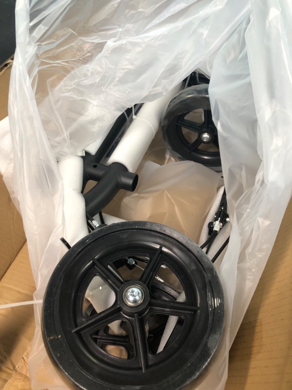 Photo 1 of KneeRover Economy Knee Scooter Steerable Knee Walker Crutch Alternative with DUAL BRAKING SYSTEM in Matte Black
