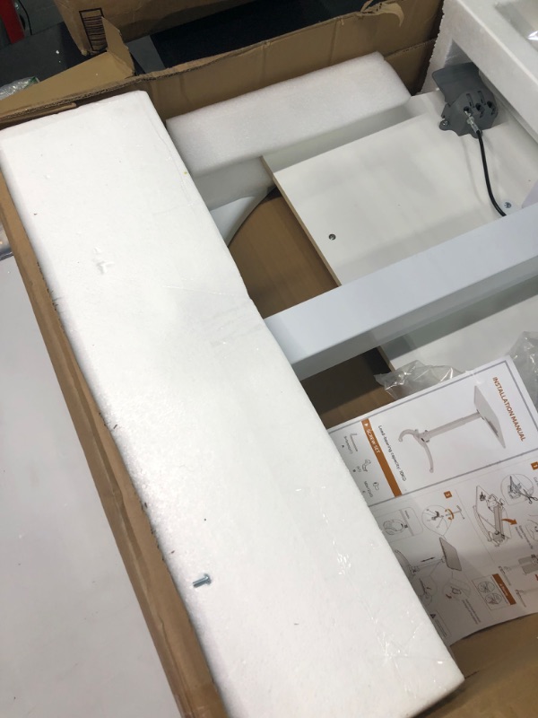 Photo 1 of Electric Standing Desk - Height Adjustable Desk, 48 x 24 Inches Ergonomic Stand up Desk with Memory Preset, Sit Stand Computer Home Office Desk Standing...